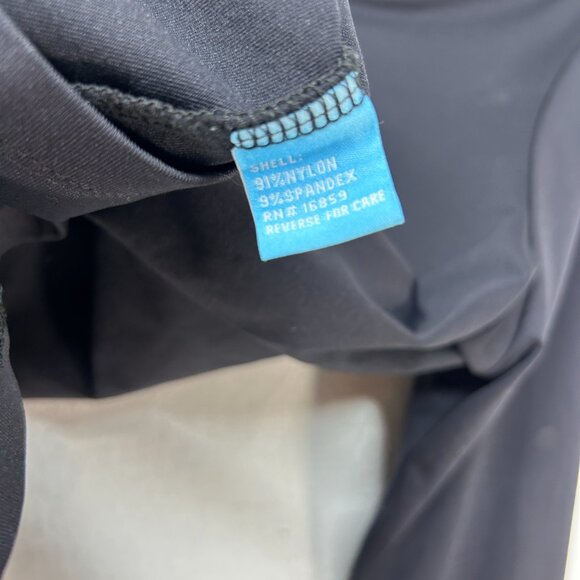 J.McLaughlin Womens Catalina Cloth black medium Classic Signature 3/4 Sleeve Top - Picture 5 of 11